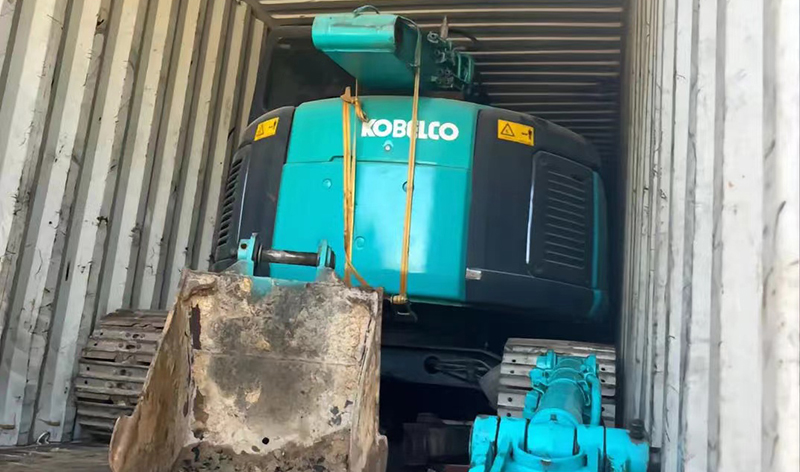 Kobelco 70 excavator shipped to Iran