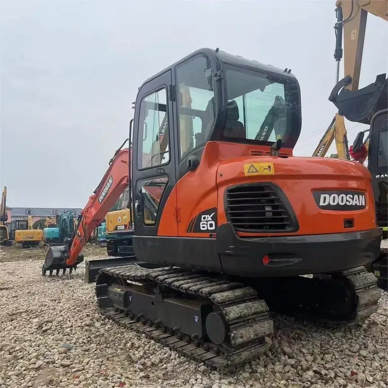 Used Doosan DX60 excavator