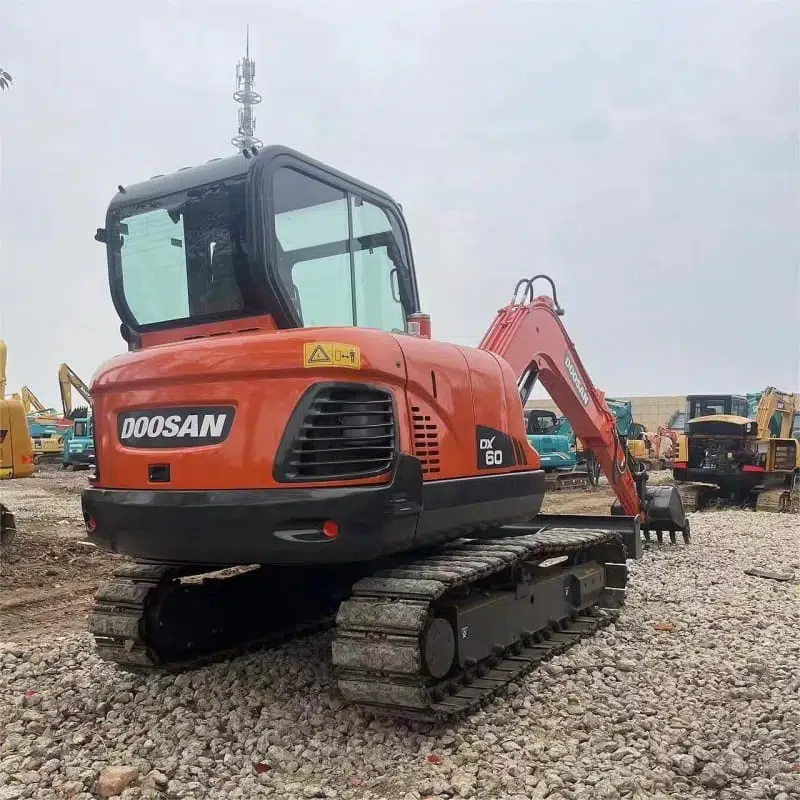 Used Doosan DX60 excavator