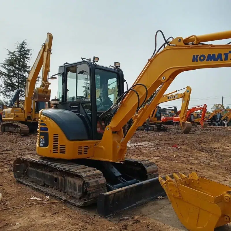 Used Komatsu PC55MR