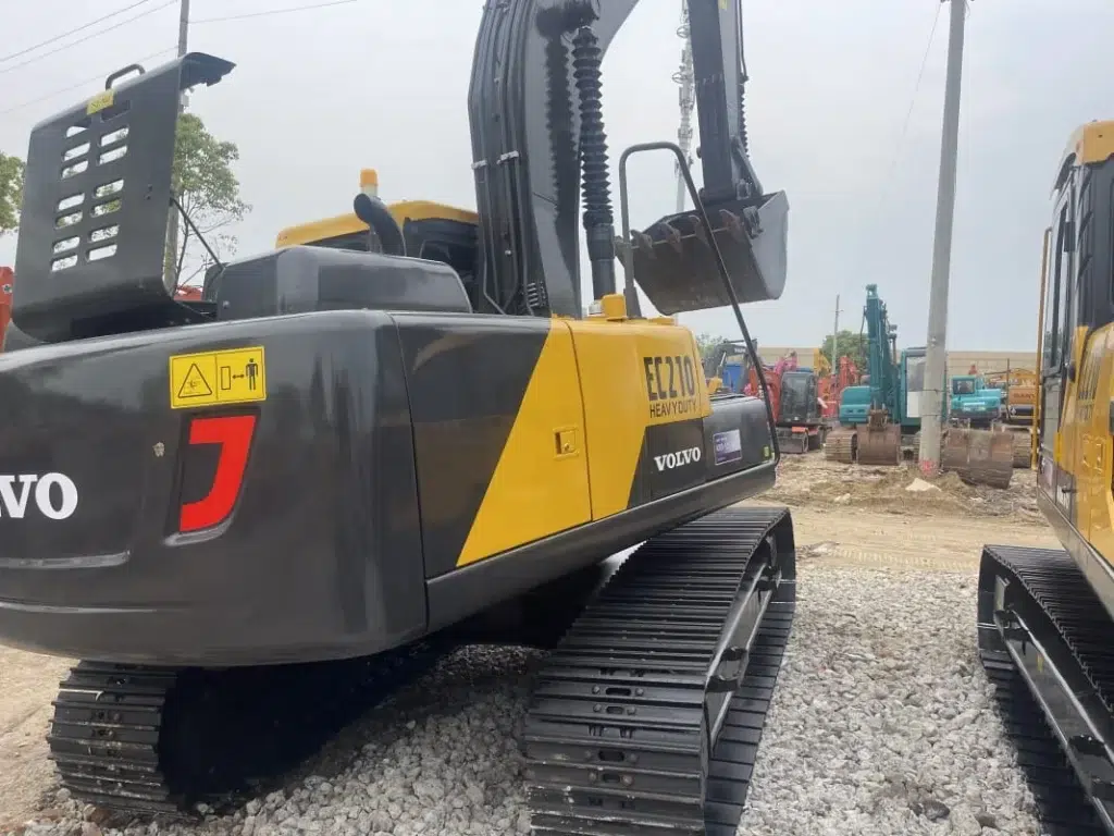 Used Volvo EC210 excavator