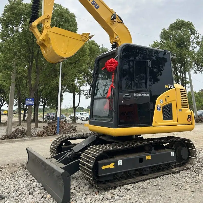 Used Komatsu PC70 excavator