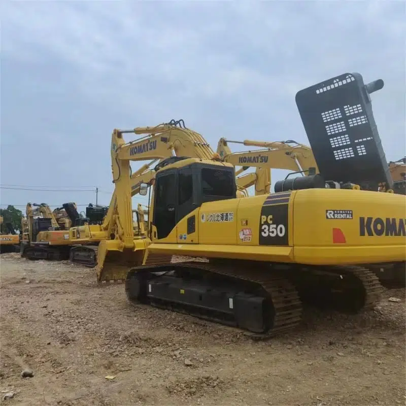 Used Komatsu PC350 excavator