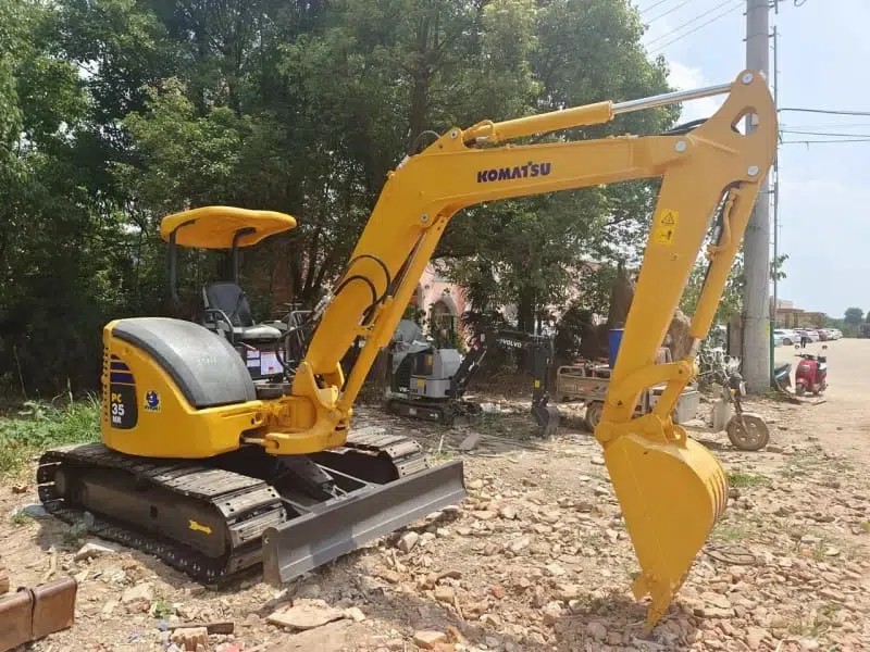 used komatsu 35mr excavator MINI PC 35