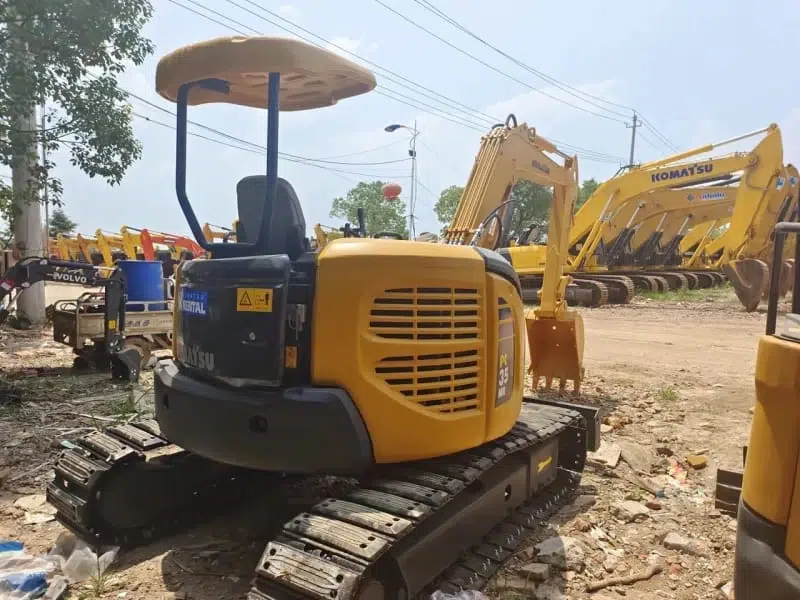 used komatsu 35mr excavator MINI PC 35