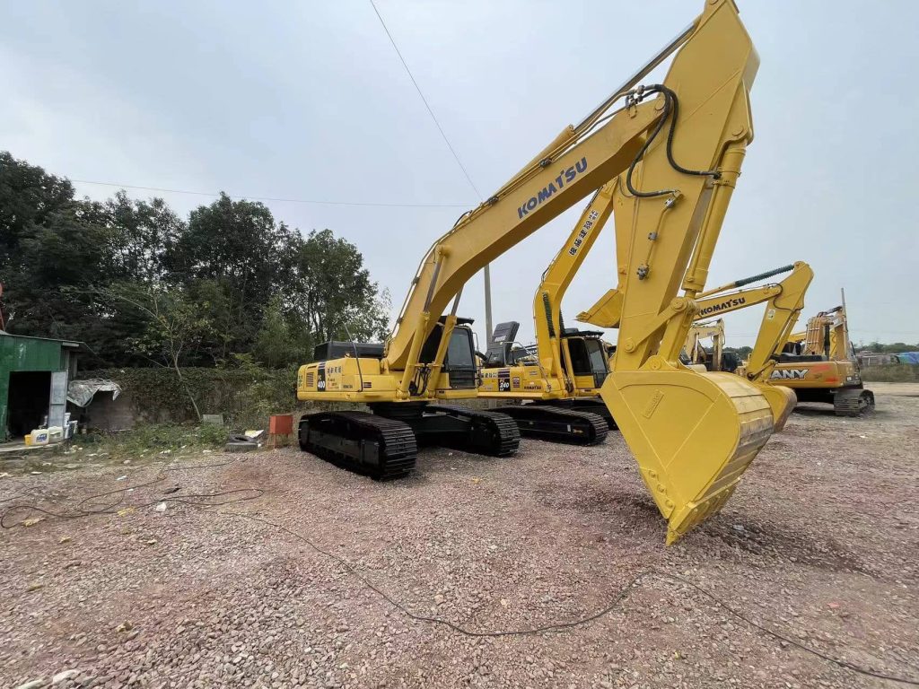 Used Komatsu PC400 excavator